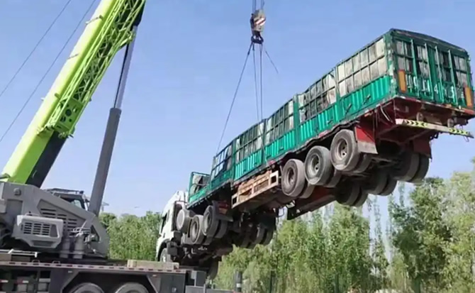 宁蒗道路脱困救援案例